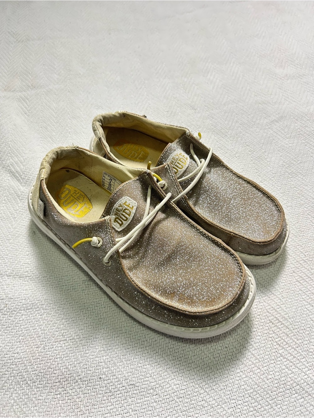 Hey Dude Girls Glitter Shoes J4